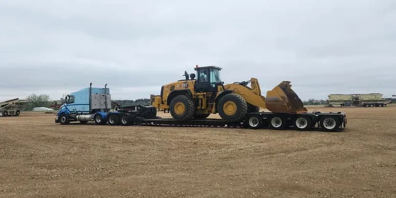 Heavy haul trucking prepared for Canada shipping routes